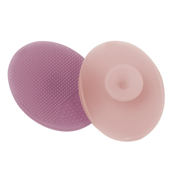 S&T INC. Lil' Scrubbies Facial Cleaning Pads for All Skin Types, 2 Count