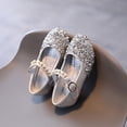 thumbnail image 2 of Girls Dress Shoes Wedding Party Heel Glitter Princess Shoes for Kid Toddler, 2 of 7