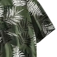 thumbnail image 3 of Mens Summer Beach Printed Shirts Short Sleeve Button Down Casual Loose Fitted Lighweight Vacation Lapel Collar Tops (M, Multicolor), 3 of 4