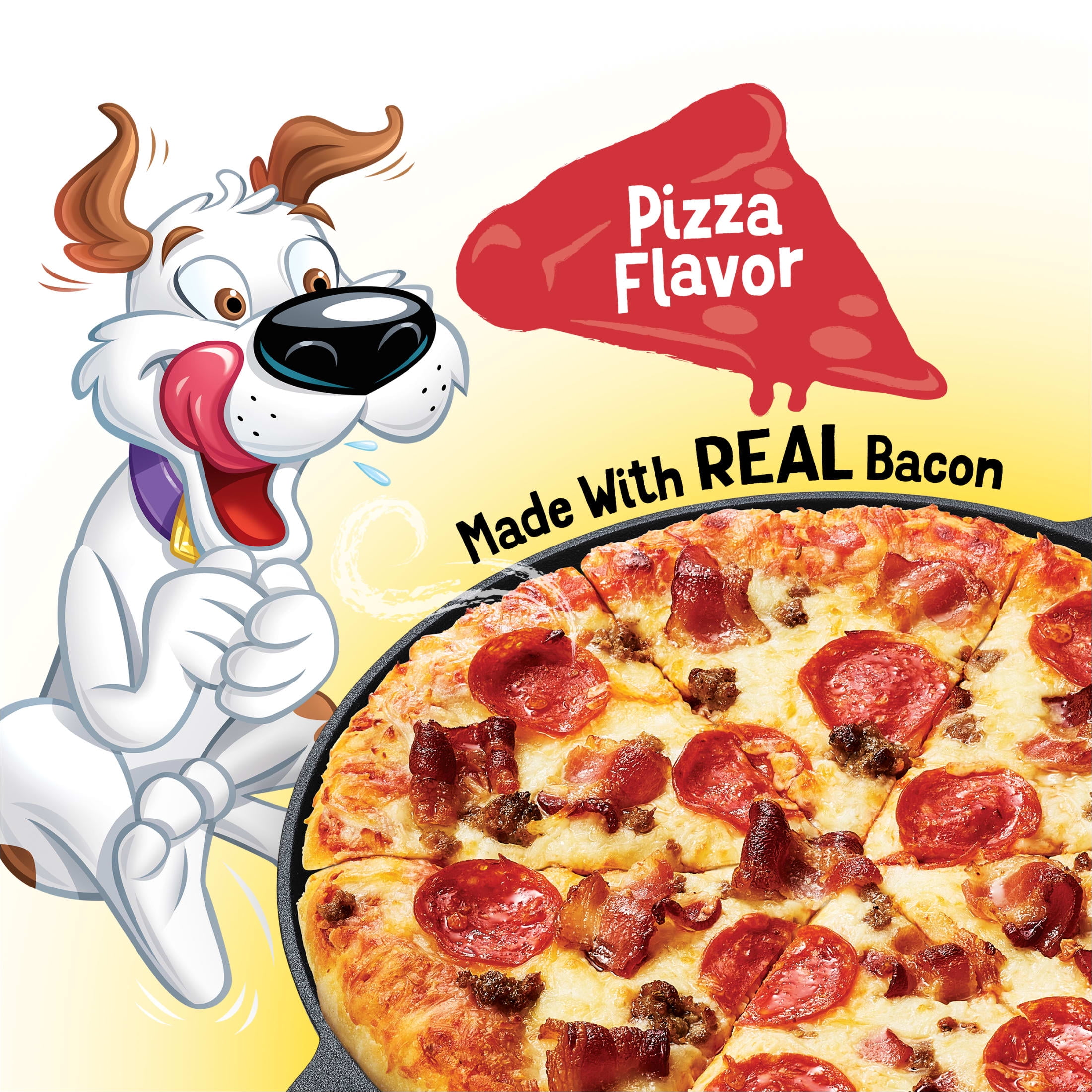 Purina Beggin' Strips Dog Treats with Real Bacon & Pizza Flavors Tender Chews, 25 oz Pouch