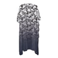 thumbnail image 2 of HELLHERO Skull Pattern Bikini Coverups Polyester Loose Free Size Long Kimono Swimsuit Cover Up for Women, 2 of 5
