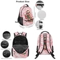 thumbnail image 3 of Jeiento Strawberry Backpack Set of 5 Cute 17 Inch Soft Backpack with Lunch Bag Pencil Pouch for 9-12 Years Old Elementary to Middle School Kawaii Bookbag Set, 3 of 7