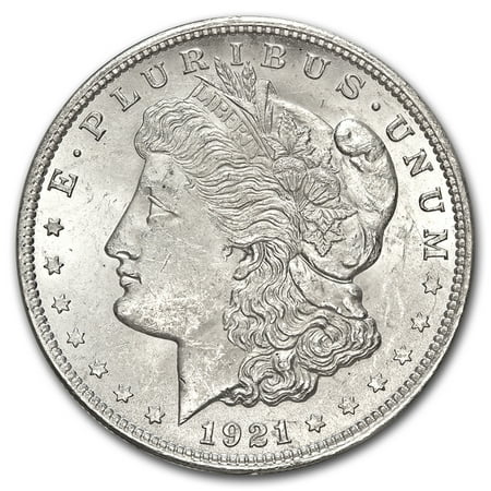 1921 Morgan Silver Dollar BU