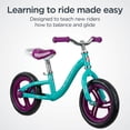 thumbnail image 2 of Schwinn Elm Balance Bike, 12-Inch Wheels, Single Speed, Teal, 2 of 6