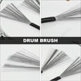 thumbnail image 3 of 1 Paire Brosse à Tambour Fil Brosse Instrument de Percussion Acier au Carbone Fil Brosse, 3 of 7
