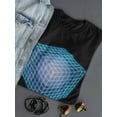thumbnail image 3 of Laser Neon Mesh Cube T-Shirt Women -Image by Shutterstock, Female Large, 3 of 4