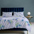 thumbnail image 3 of Purple Lavender Print Duvet Cover Set Themed Multicolor Polyester Bedding Set for Bedroom Decoration, 3 of 6