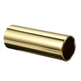 thumbnail image 2 of 1pc Guitar Slide Golden Stainless Steel Finger Knuck, 2 of 8
