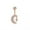 Rose Gold, variant on Women Moon Zirconia Belly Button Ring Navel Ring Sexy Beach Fashion Jewelry-Silver