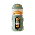thumbnail image 1 of Green Waterwheel Bath Toy Rotating Water Play Toy For Babies Interactive Bathtime Fun With Ducky Design 6.46X3.54X3.11 Inches 0.23 Lb, 1 of 6