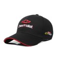 thumbnail image 1 of Gorra de béisbol con logo de coche con letras bordadas de tendencia europea y americana, gorra con visera Chevrolet, gorra de carreras para aficionados al coche F1, gorra negra, 1 of 5