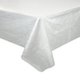 thumbnail image 3 of White Lace Print Plastic Party Tablecloth, 108 x 54in, 3 of 3