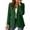 #455-Green, variant on Women's Single-Breasted Blazer Jacket Notch Lapel Long Sleeve with Pockets Office Outwear for Work Daily