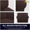 thumbnail image 2 of 2024 Super Stretch Sofa Slipcover Non Slip Couch Cover  Oversized Sofa  Dark Gray, 2 of 7
