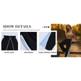 thumbnail image 6 of Lentta Women Wide Leg Track Pants Y2K Parachute Pants Colorblock Baggy Elastic Waist Workout Sweatpants, 6 of 7