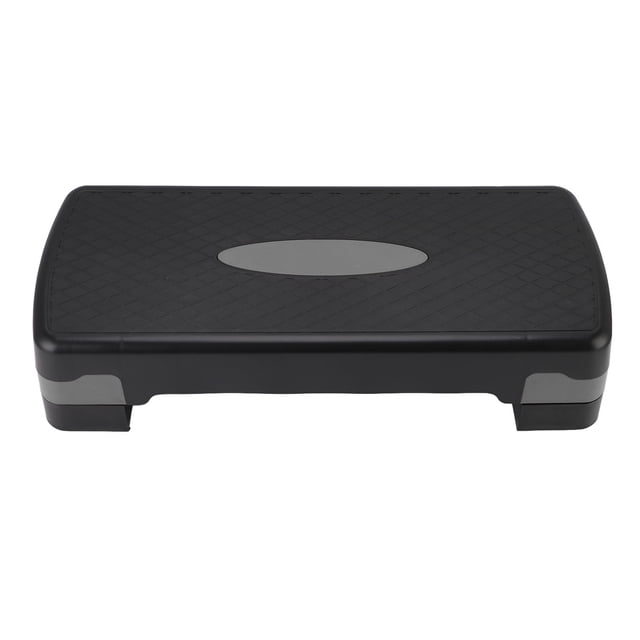 Workout Aerobic Stepper, ABS Practical Exercise Step Platform Effective for Waist Training Black Grey