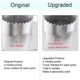thumbnail image 2 of Pineapple Corer, [Upgraded, Reinforced, Thicker Blade] Premium Pineapple Corer Remover, Stainless Steel Pineapple Core Remover Tool for Home & Kitchen with Sharp Blade for Diced Fruit Rings, 2 of 10
