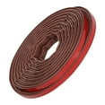 thumbnail image 6 of Weather Strip 6m Door Sealing Strip Silicone Rubber Self Adhesive Weather Strip Brown Window Sealing Strip for HomeHeight 6mm / 0.2in, 6 of 8