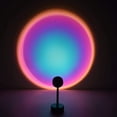 thumbnail image 1 of LED Projection Floor Light Rainbow Iridescent Lamp Mood Light Night Light Projector 180° Rotation for Home Studio Decor Wedding Birthday Party, 1 of 4