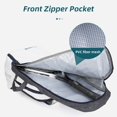 thumbnail image 4 of Foldable Tennis Paddle Backpack Squash Badminton Racket Bag Padel Racquetball Carrying Handbag Man Large Capacity Sports Bags Grey, 4 of 6