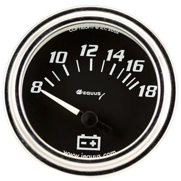 Equus Gauges 7268 7000 Series Gauge Voltmeter GAUGE