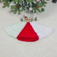 thumbnail image 6 of Dytern Christmas Tree 1Pc 80cm Ruffled Lace Christmas Tree Skirt Cloth Xmas Tree Base Decoration Apron Wrap White, 6 of 10