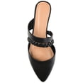 thumbnail image 5 of Brinley Co. Womens Braided Strap Pointed Toe Slide, 5 of 8