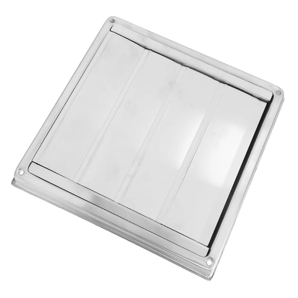 Cubierta De Ventilación Exterior, Cubierta De Ventilación De Cierre Automático A Prueba De Pájaros Montada En La Pared De 4 Pulgadas Para
