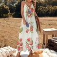 thumbnail image 2 of Various Fruits Fine Art Sleeveless Dress Summer Dress Woman 2025, 2 of 7