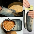thumbnail image 5 of Yayeee Oven Mitts and Pot Holder Set of 4 Heat Resistant Kitchen Gloves Baking Hot Pad, Retro Forest, 5 of 5