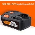 thumbnail image 5 of 1Pack 18V 7000mAh Battery Replace for Rigid R840087 Li-ion Black R840083 R840084 R840085 R840086, 5 of 6