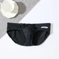 thumbnail image 4 of Aussiebum men's low waist elastic comfortable fashionable sexy swimming trunks White M, 4 of 5
