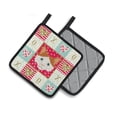 thumbnail image 2 of Carolines Treasures CK5127PTHD La Perm Cat Love Pair of Pot Holders, 7.5HX7.5W, multicolor, 2 of 4