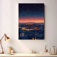 thumbnail image 2 of Sofia Travel Canvas Prints, Bulgaria Starry Night Travel decor, Sofia Map Poster, Bulgaria Travel Decor Artwork - 98AZ1270, 2 of 2