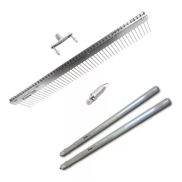 Kit Texturizador de Alambre para concreto 48 pulgadas separación 3/4 pulgada