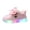 Pink, variant on Boys Girls Light up Shoes Toddler Baby LED High Top Sneakers 12-18 Months 3T 4T 5T Bowknot Walking Ankle Boots White 6