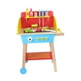 thumbnail image 4 of Juego de parrilla de barbacoa para niños, herramientas para asar, juego de madera, parrilla de juguete, juego de cocina para niños, niñas y niños, 4 of 8