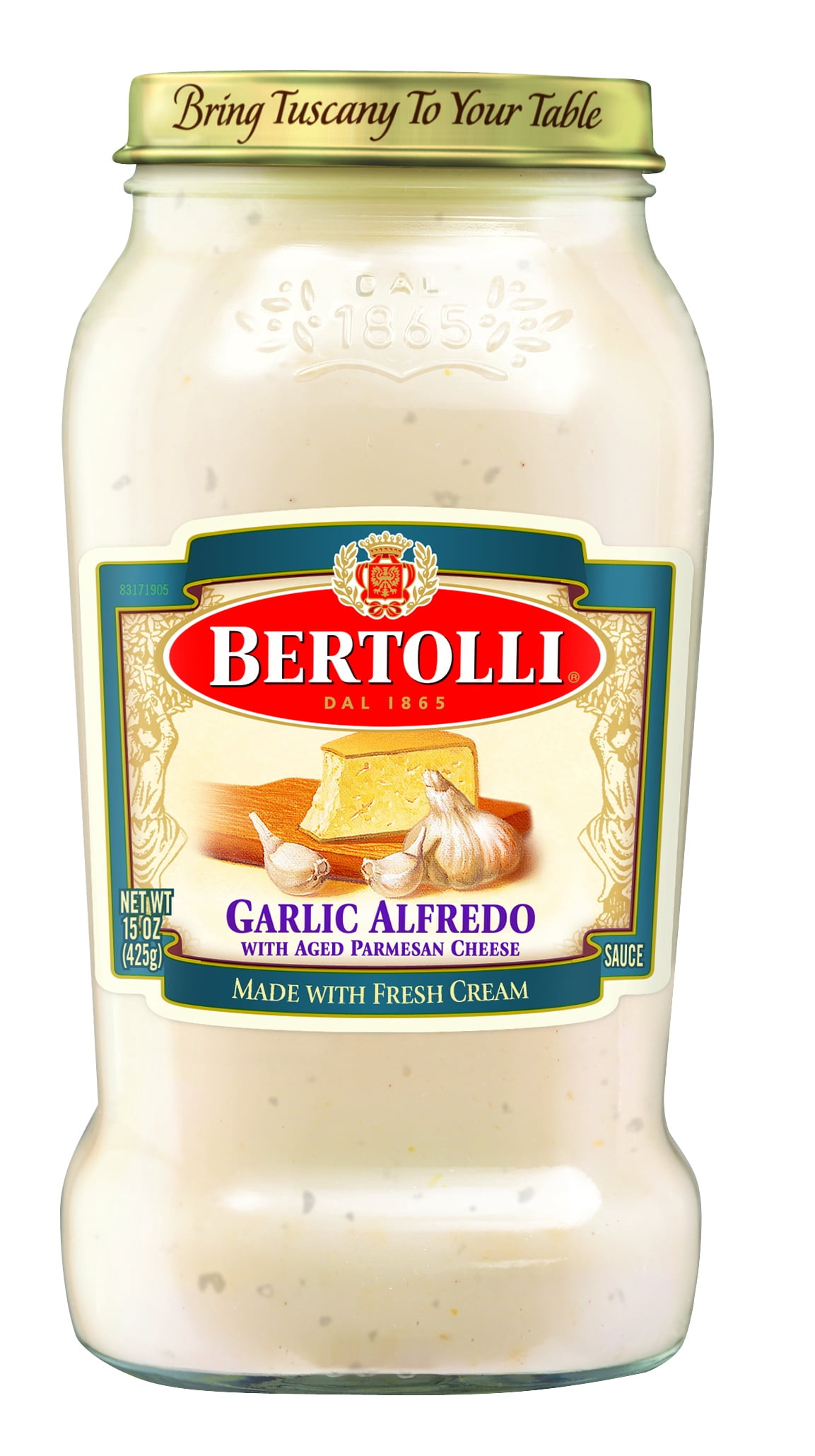 Bertolli® Garlic Alfredo with Aged Parmesan Cheese Sauce, 15 oz