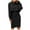 Black, variant on IROINNID Lounge Set for Women Solid Pullover with High Waist Skirt Casual Fall Sets Two-Piece Suit,Green