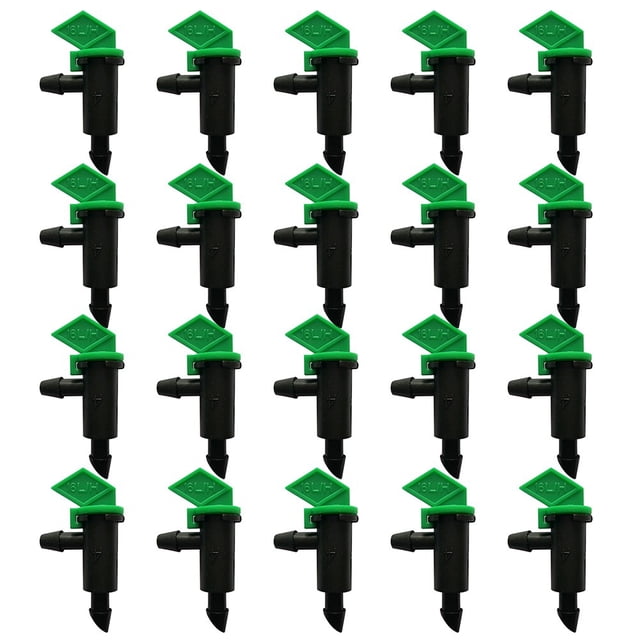 20 Pcs High-Quality Drip Emitters Flag Dripper for Efficient Garden Irrigation