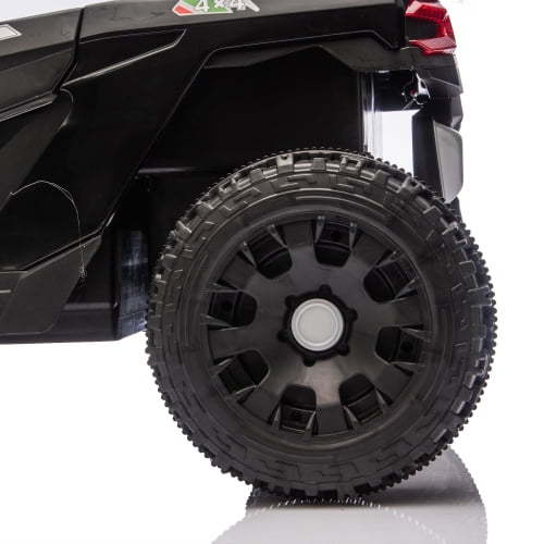 HappyToysWorld24V Kids Ride-On Car w/ Parent Remote Control, Electric UTV for Boys & Girls Ages 3-5 | 4-Wheel Suspension, Anti-Collision Safety Bar, Bluetooth Speaker, High Clearance Chassis