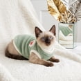 thumbnail image 5 of Fievgin Fleece Dog Sweaters for Small Dogs, Warm Winter Puppy Clothes for Cold Weather Walks, L, 5 of 6