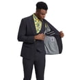 thumbnail image 4 of Men's Stacy Adams Hybrid-Fit 3pc Suit Set, Jacket Vest and Pants, 4 of 4