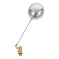 thumbnail image 1 of Miangastore Stainless Steel Float Ball Valve For Water Tanks And Water Towers Automatic Water Level Control Valve For Ponds Toilets Float Valve, 1 of 8
