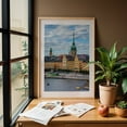 thumbnail image 6 of Of Galma Stan 03 - Stockholm Sweden Photography Oak Framed Wall Art Print 16 x 24 inches, 6 of 59