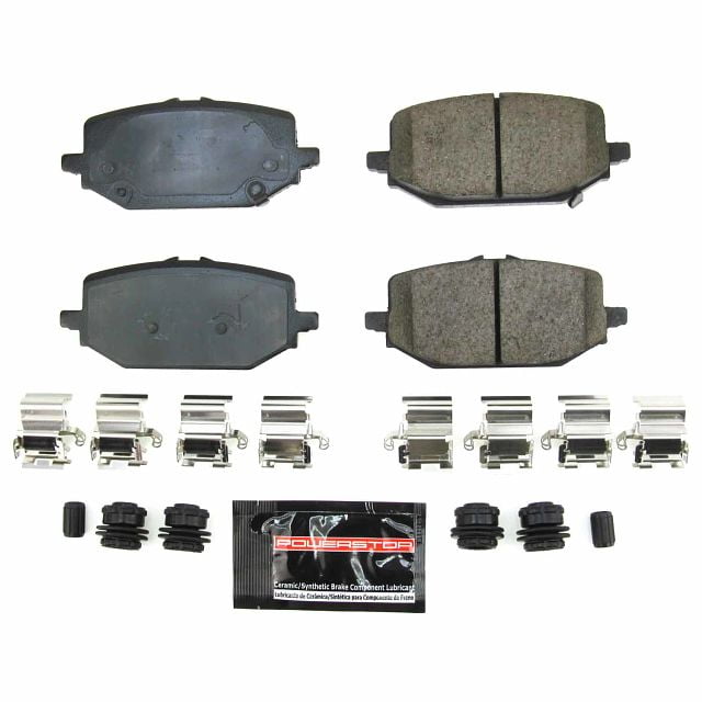Power Stop Rear Z23 Daily Driver Carbon-Fiber Ceramic Brake Pads 