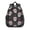 Skull and Bow, variant on Skull and Bow Gothic Pattern Backpack for School, Cute School Bag with Adjustable Shoulder Straps and Padded Back, 15"x11.42"x5.5"