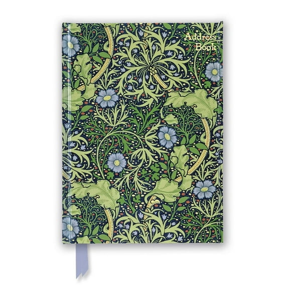 Flame Tree Address Books William Morris: Seaweed (Address Book), (Hardcover)