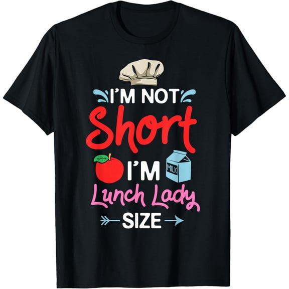 Lunch Lady Costume Cafeteria Worker Appreciation Lunch Lady T-Shirt