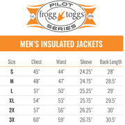 Frogg Toggs Co-Pilot Insulated Puffer Jacket, Water-Repellent Jacket for Men, Black, Small